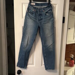 GAP Straight Blue Jeans